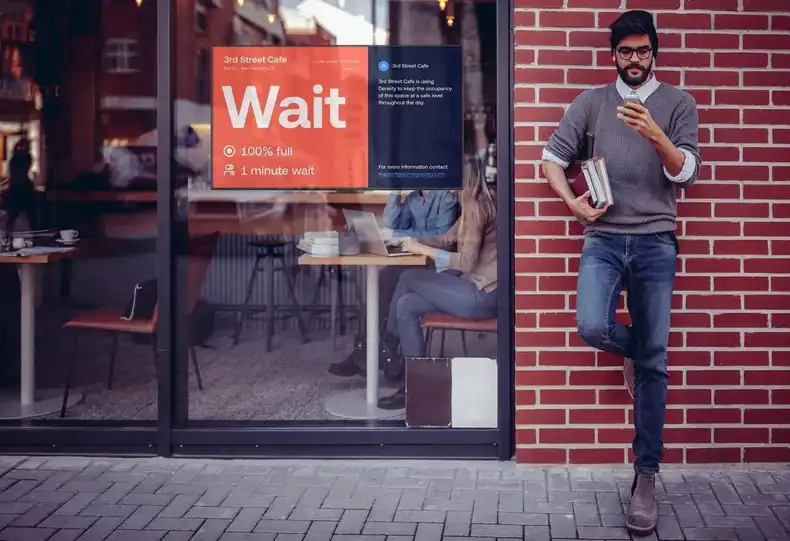 An example of great digital signage content design.