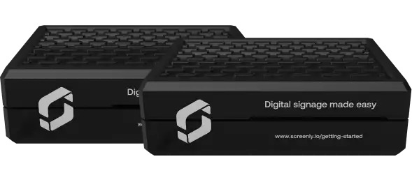 digital signage players