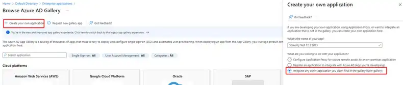 Microsoft Entra ID SAML set up step 2.