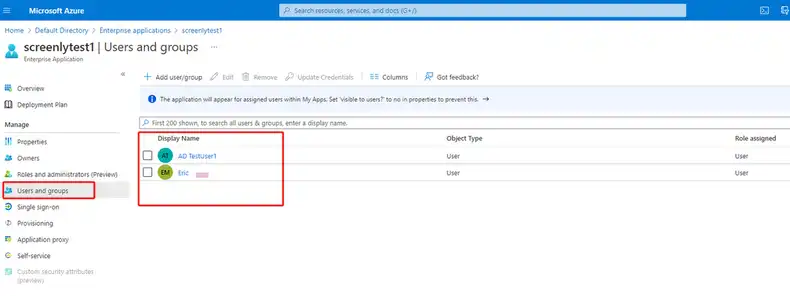 Microsoft Entra ID SAML set up step 3.