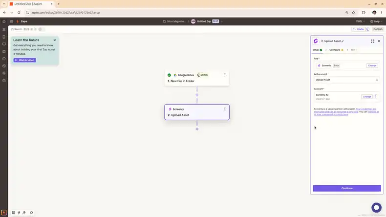 How to create a multi-step Zap