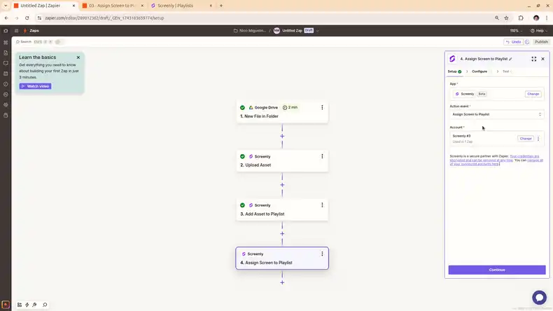 How to create a multi-step Zap
